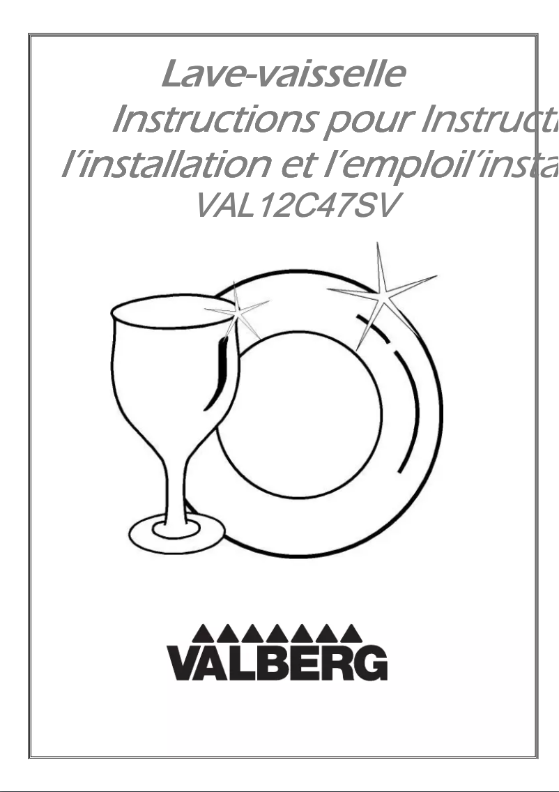 Imagen de la primera página del manual del dispositivo VAL 12C47 SV