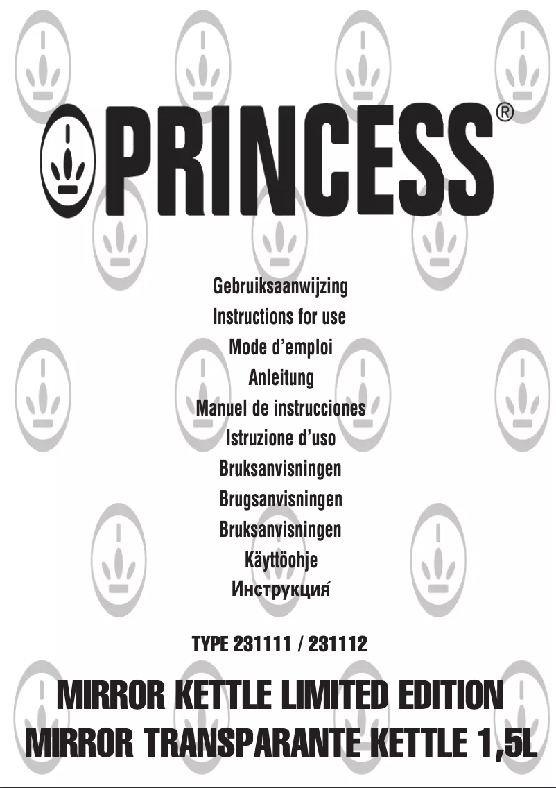 Imagen de la primera página del manual del dispositivo 231112