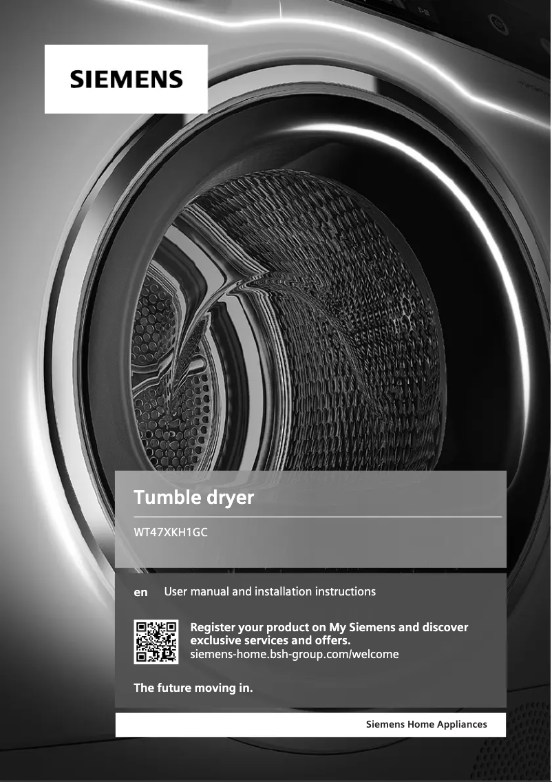 Imagen de la primera página del manual del dispositivo WT47XKH1GC