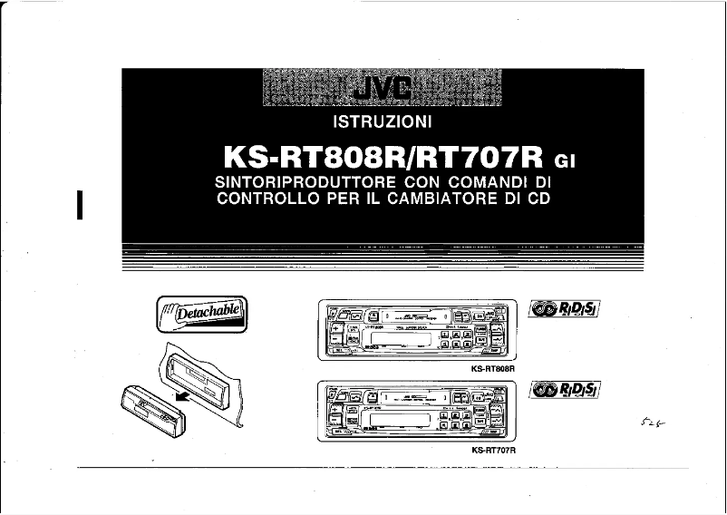 Imagen de la primera página del manual del dispositivo KS-RT707R