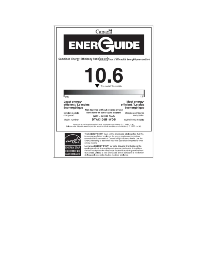Imagen de la primera página del manual del dispositivo DTAC100B1WDB