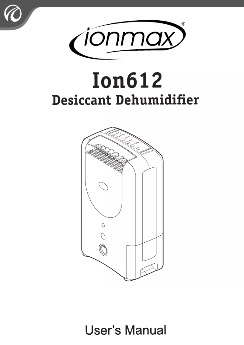 Imagen de la primera página del manual del dispositivo ION612