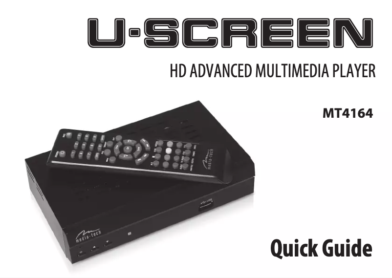 Imagen de la primera página del manual del dispositivo MT4164