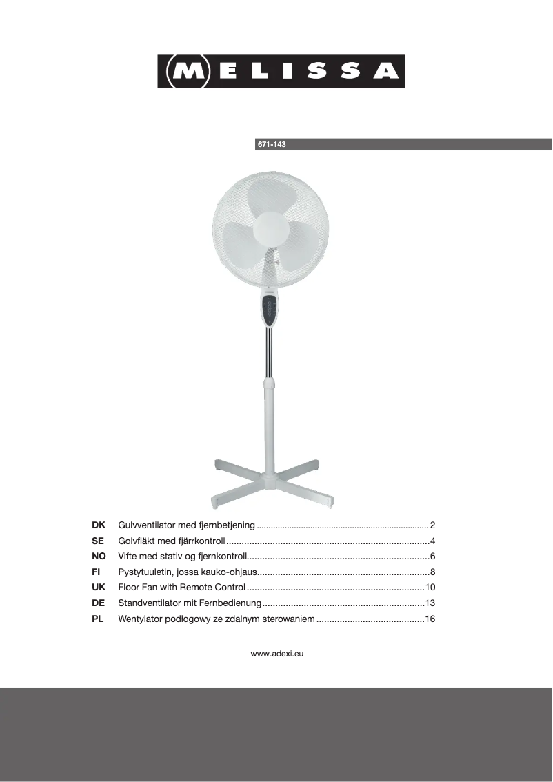 Imagen de la primera página del manual del dispositivo 671143