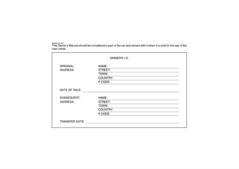 Página 1 del manual Manual de usuario Hyundai Grandeur (2004)