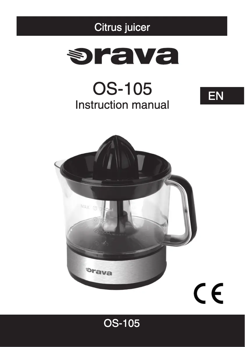 Página 1 del manual Manual de usuario Orava OS-105