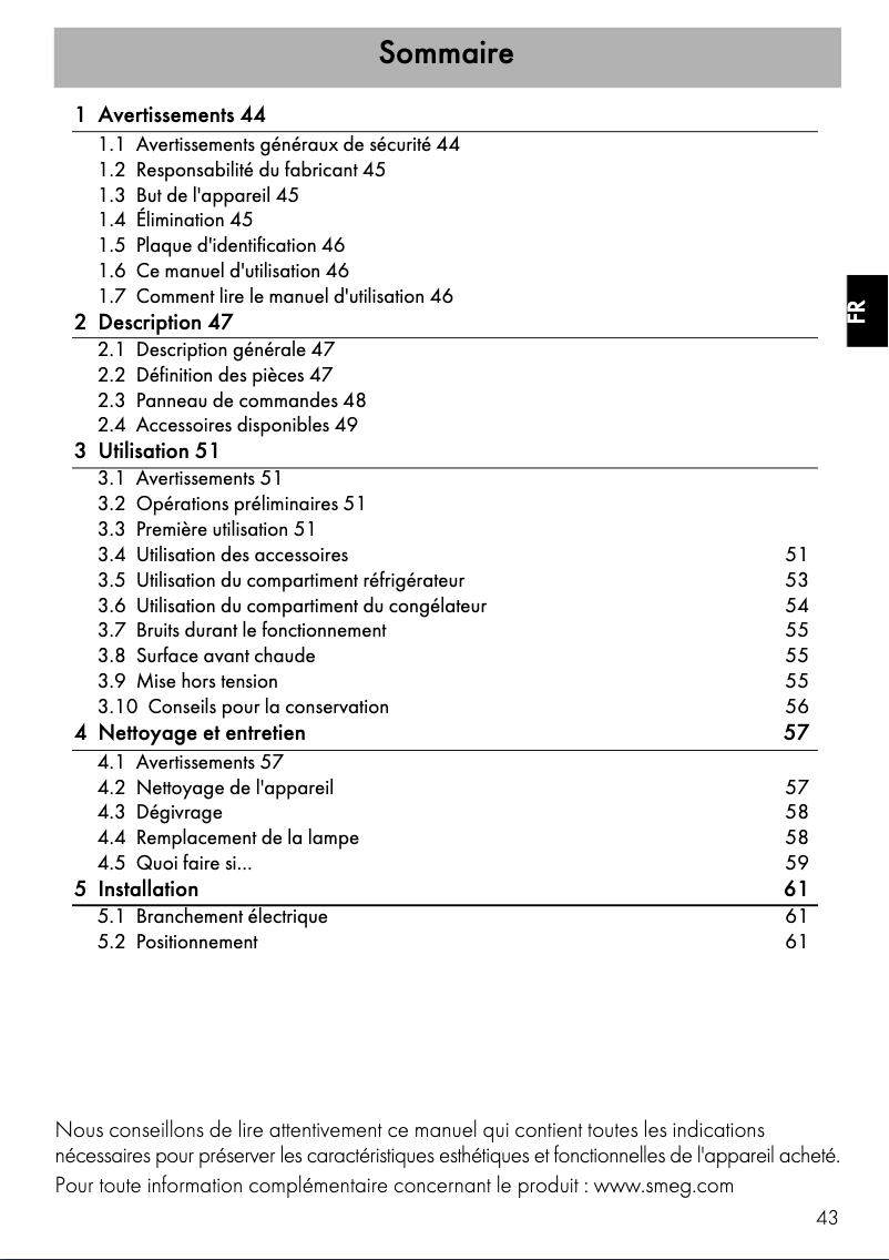 Imagen de la primera página del manual del dispositivo FAB30LVE1