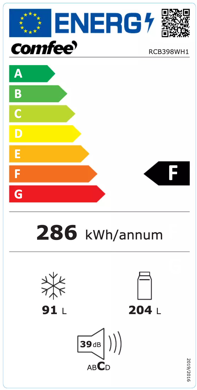 Imagen de la primera página del manual del dispositivo RCB398WH1