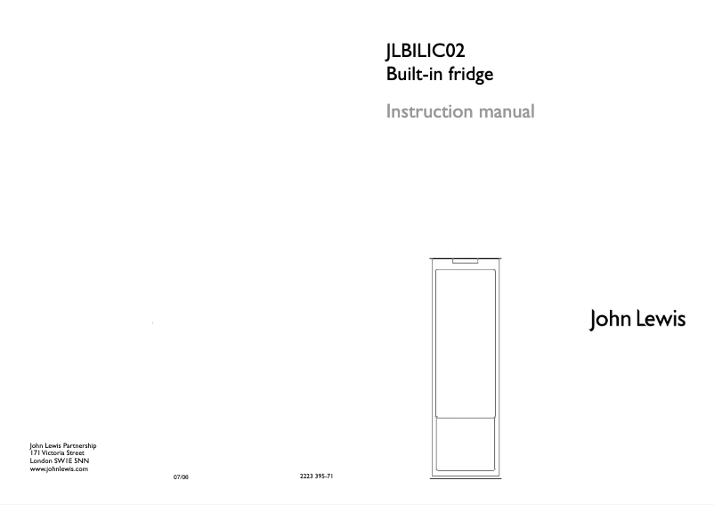 Imagen de la primera página del manual del dispositivo JLBILIC 02