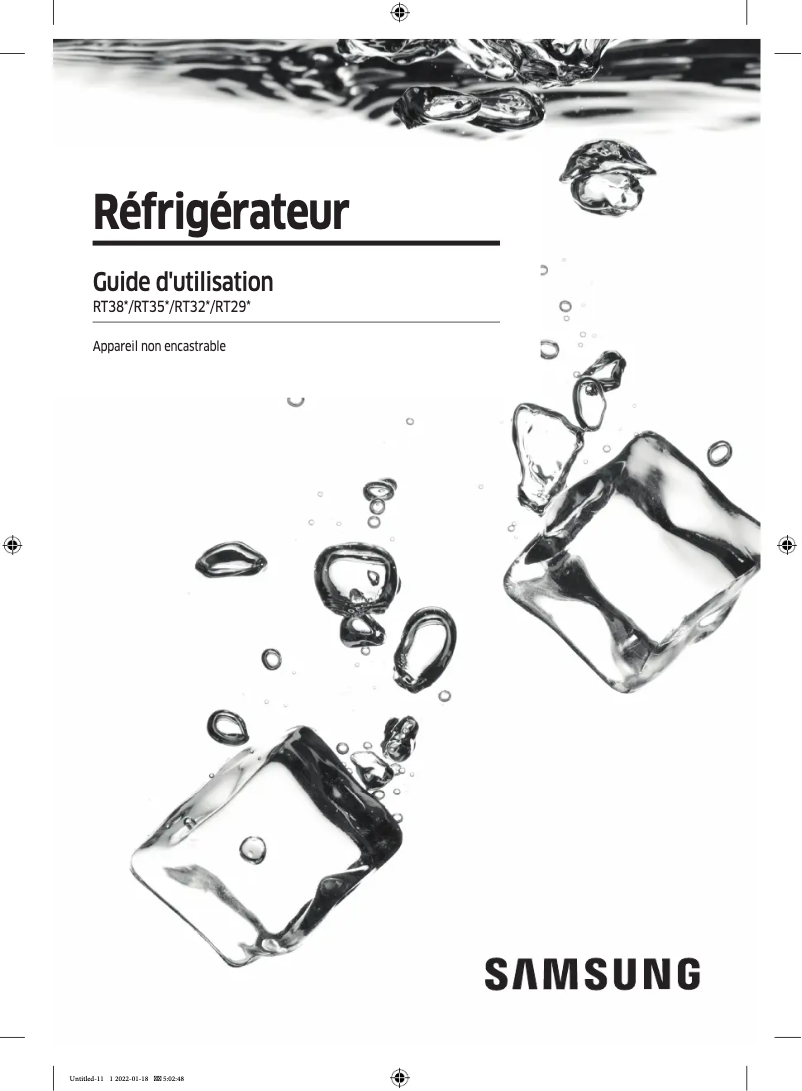 Imagen de la primera página del manual del dispositivo RT38K5930SL