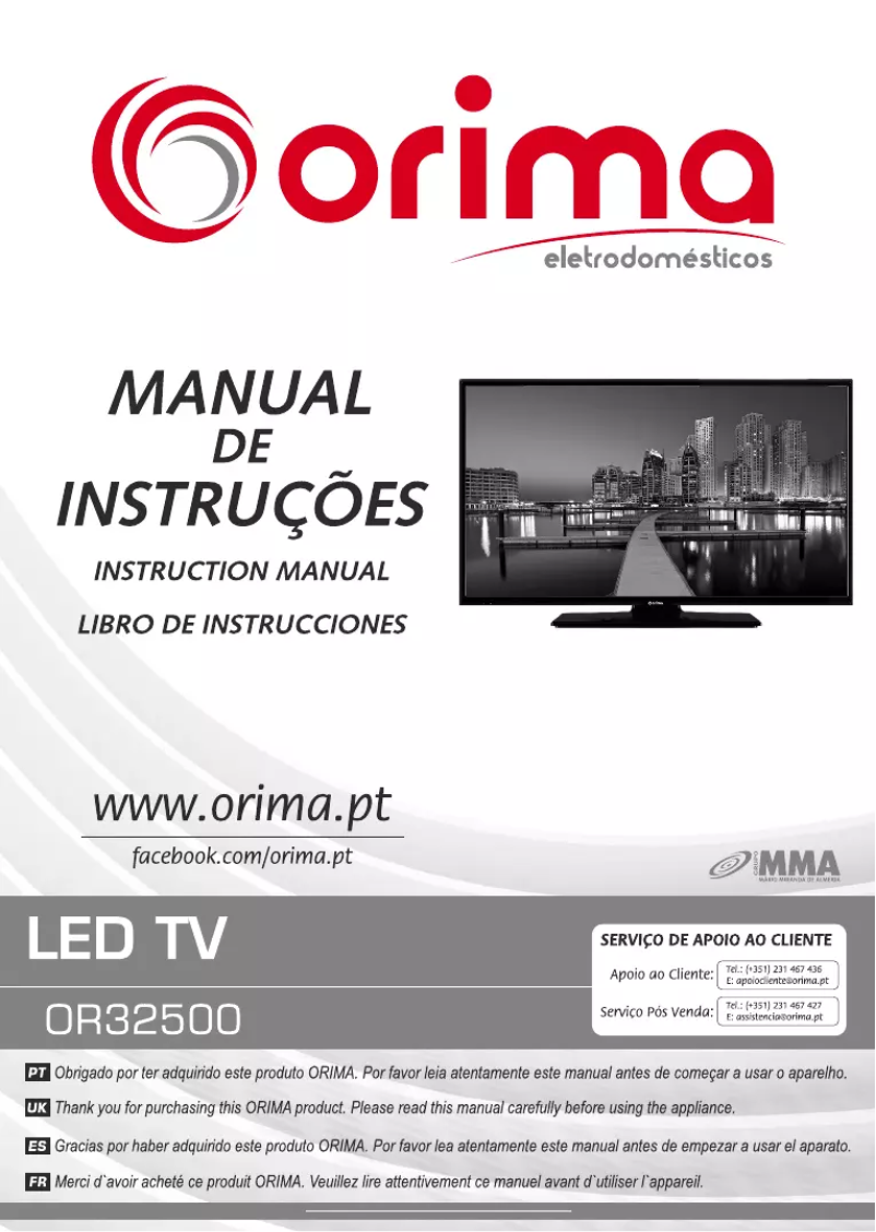 Página 1 del manual Manual de usuario Orima OR32500
