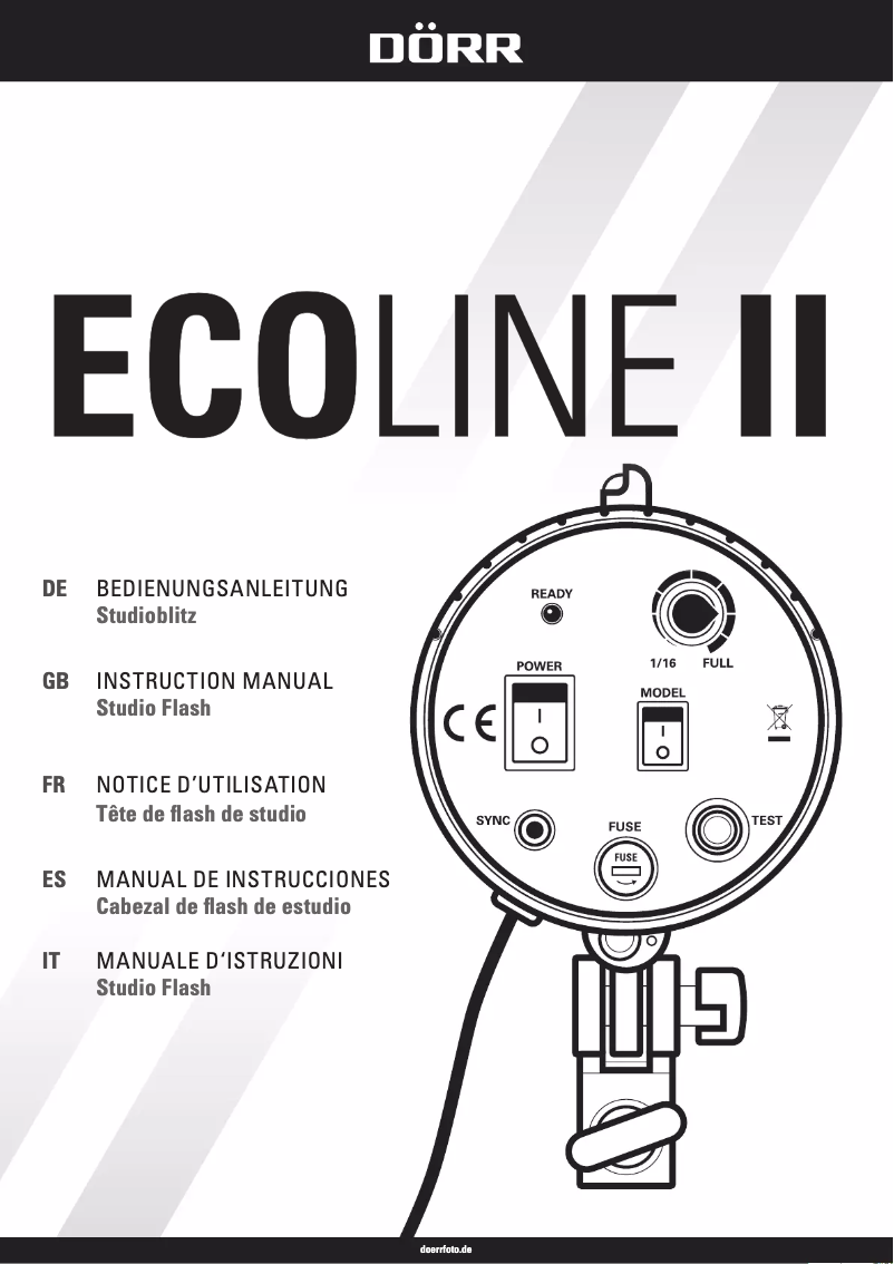 Página nº 1 - Manual de usuario Dörr ECOLINE II