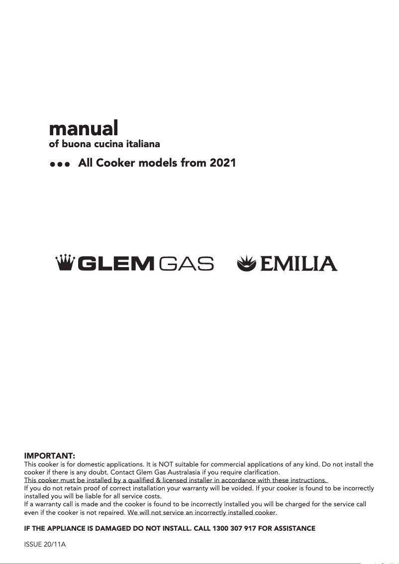 Imagen de la primera página del manual del dispositivo GS965GEN