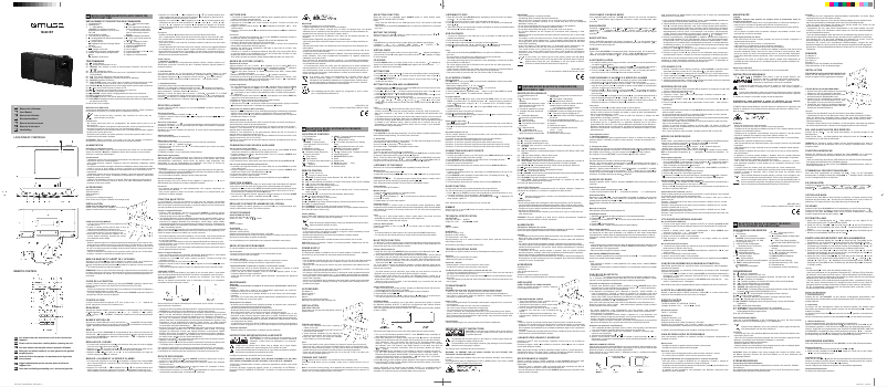 Imagen de la primera página del manual del dispositivo M-60 BT