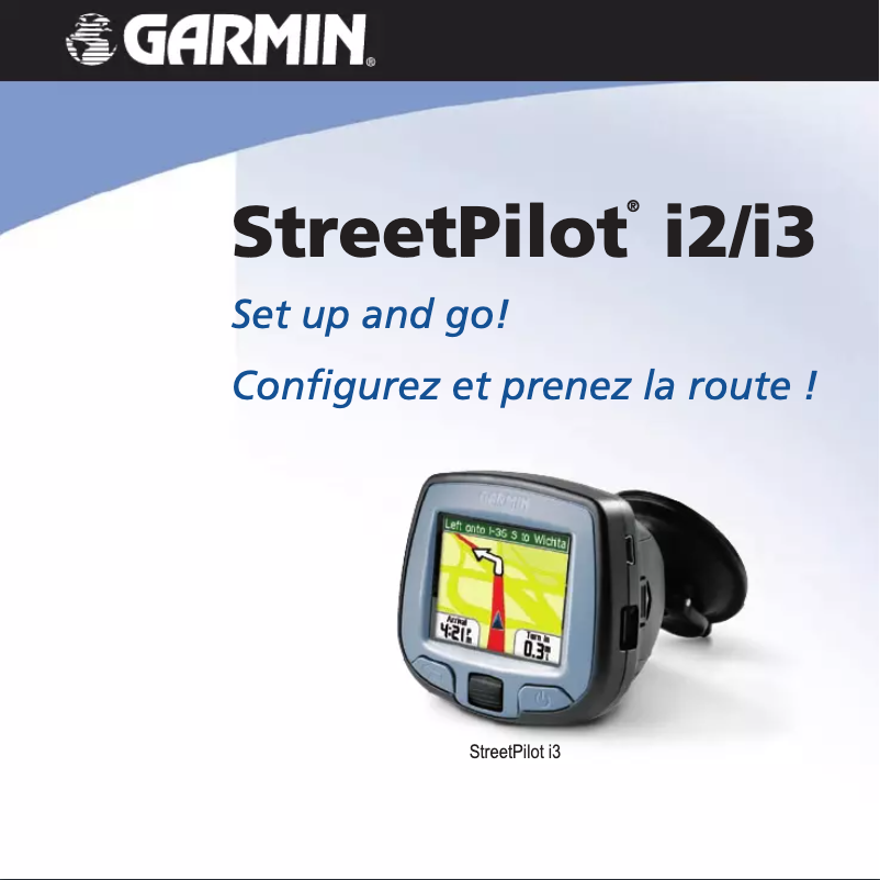 Imagen de la primera página del manual del dispositivo StreetPilot i3