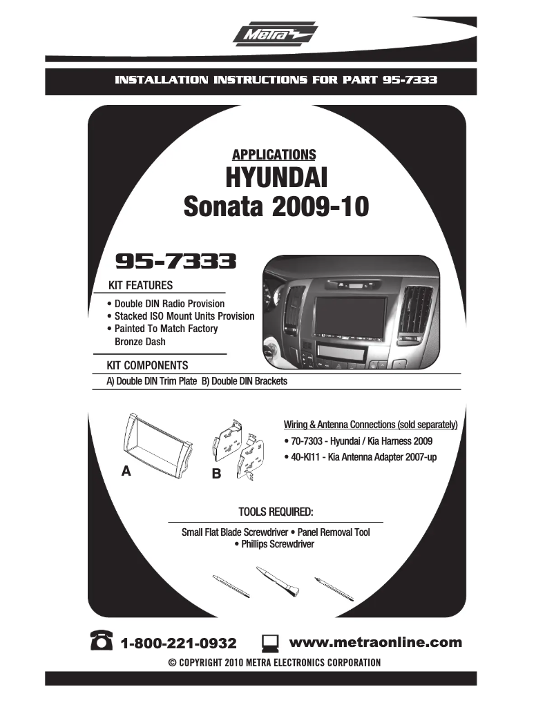 Imagen de la primera página del manual del dispositivo 95-7333