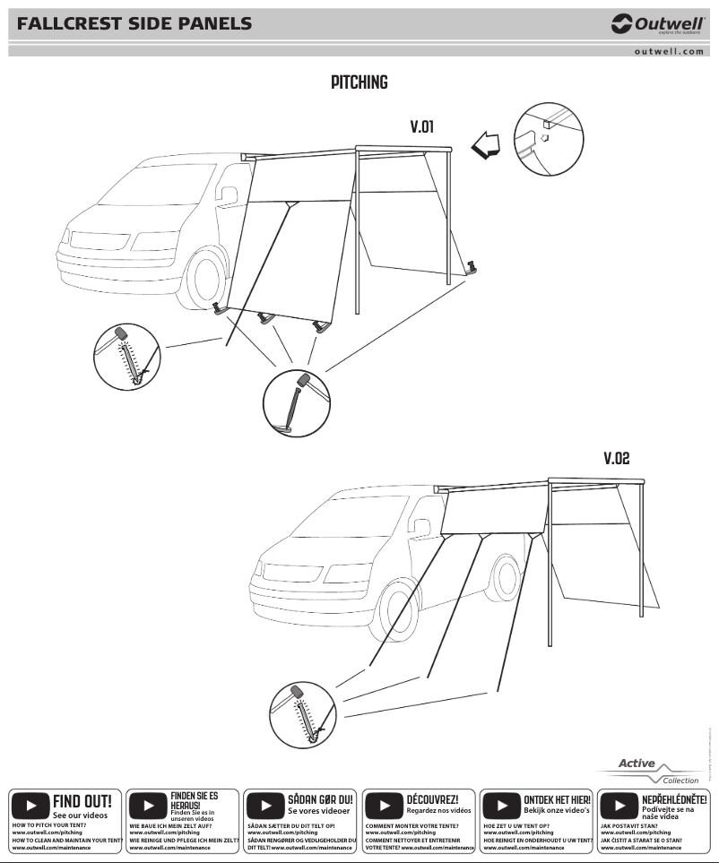 Imagen de la primera página del manual del dispositivo Fallcrest