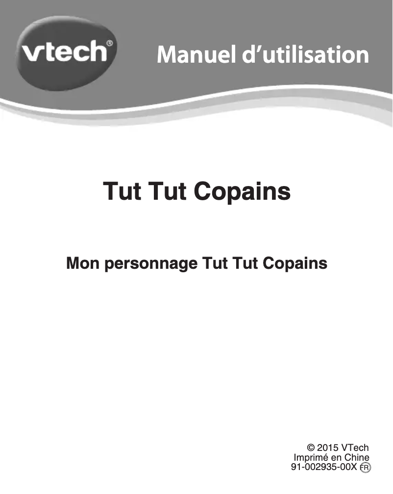 Imagen de la primera página del manual del dispositivo Persos royaume enchanté