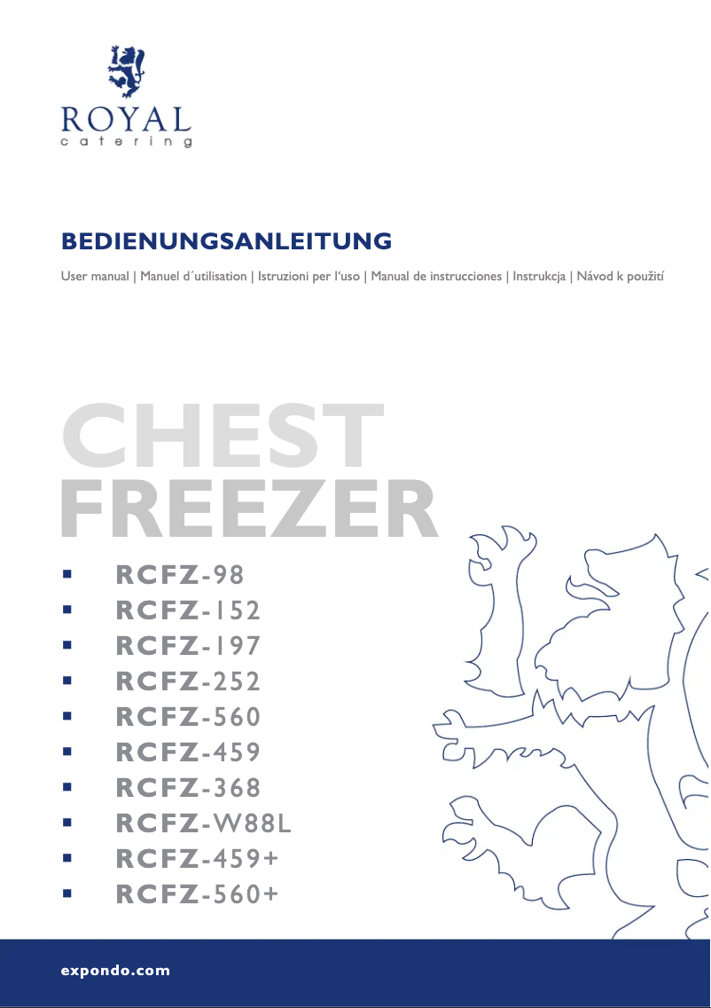 Imagen de la primera página del manual del dispositivo RCFZ-W88L