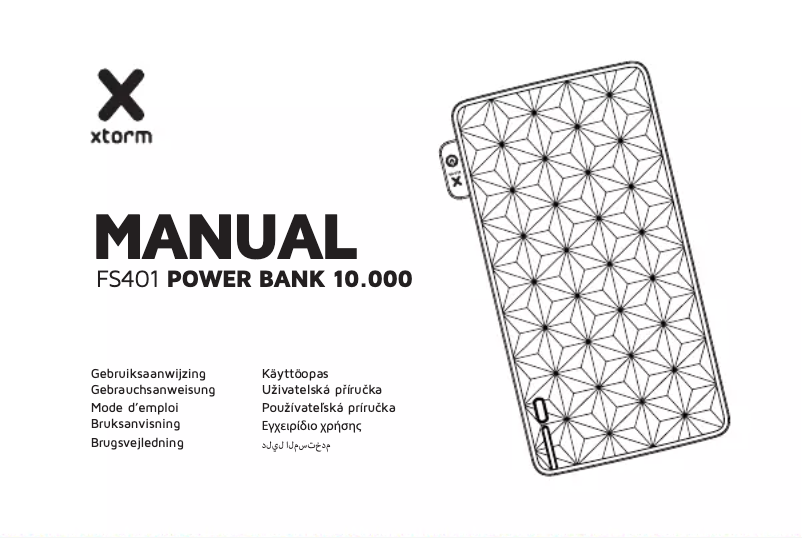 Imagen de la primera página del manual del dispositivo FS401