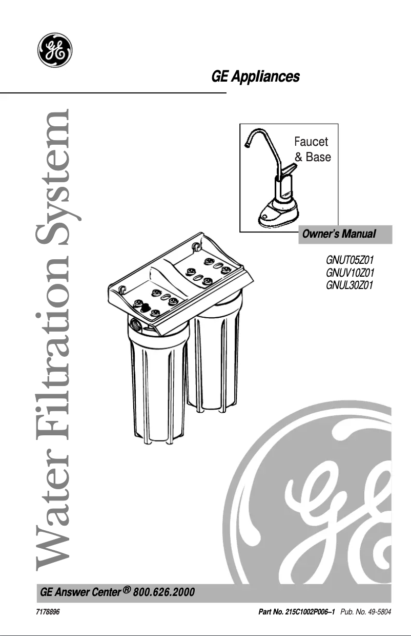 Imagen de la primera página del manual del dispositivo GNUV10Z