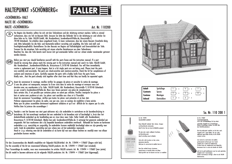 Página 1 del manual Manual de usuario Piko 110200