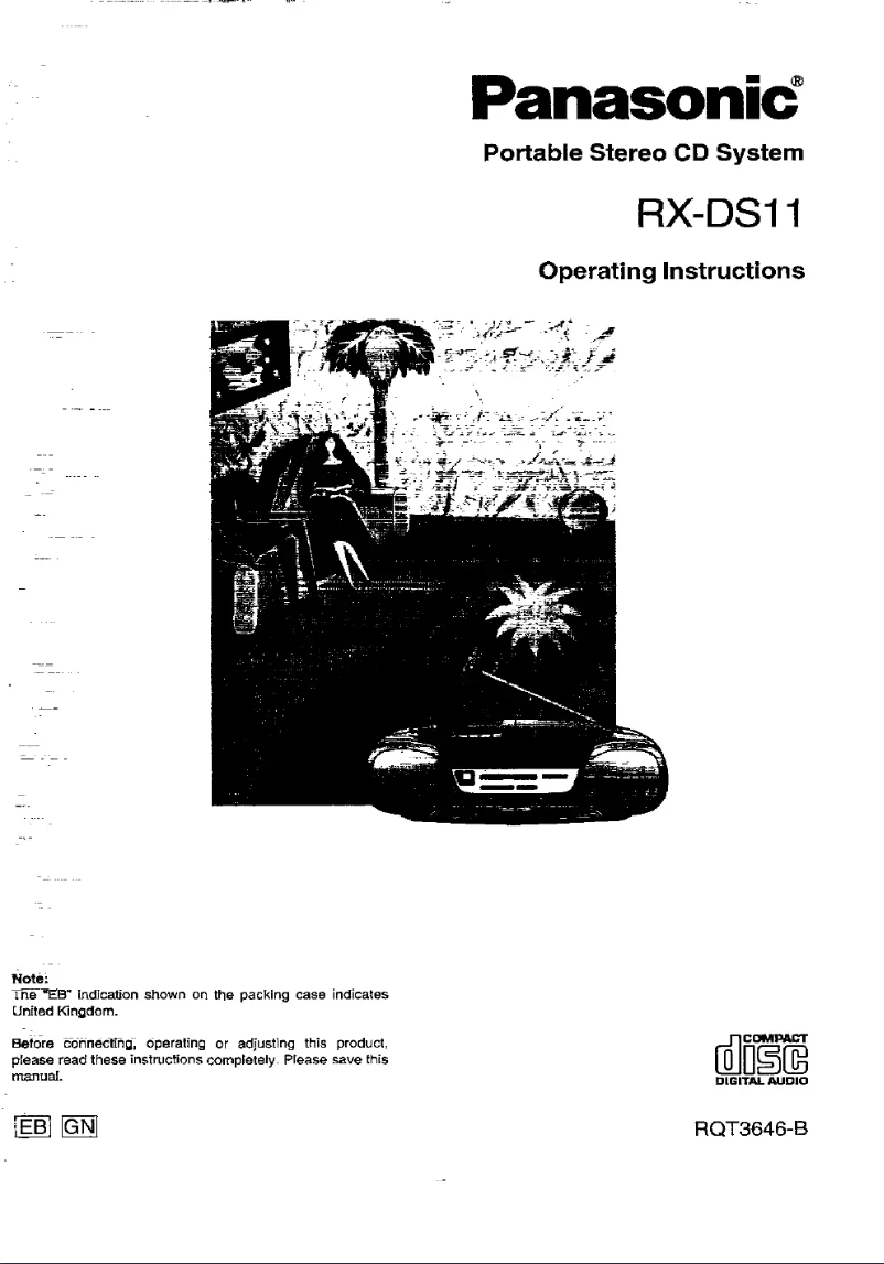 Imagen de la primera página del manual del dispositivo RXDS11