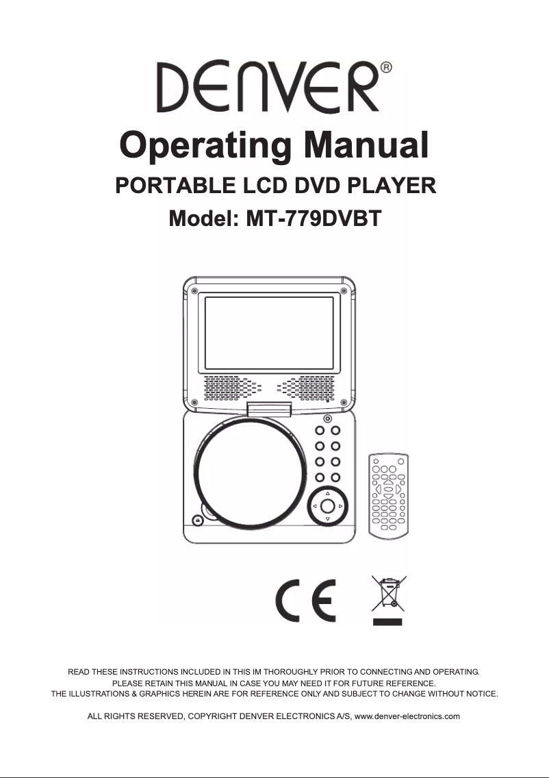 Página 1 del manual Manual de usuario Denver MT-779DVBT