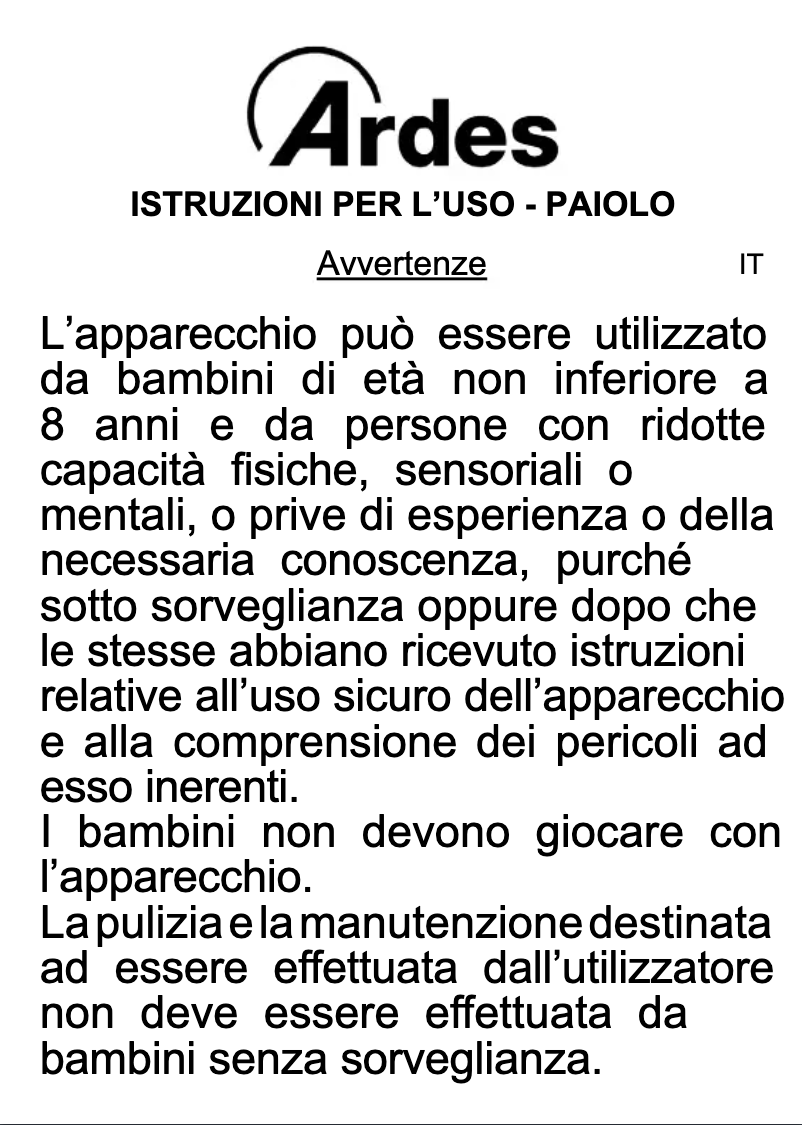 Página nº 1 - Manual de usuario Ardes AR2481