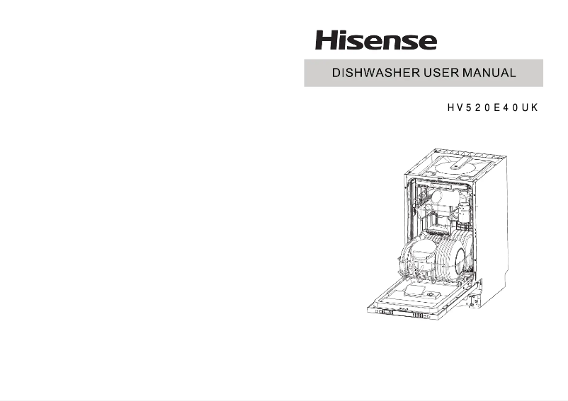 Página 1 del manual Manual de usuario Hisense HV520E40UK