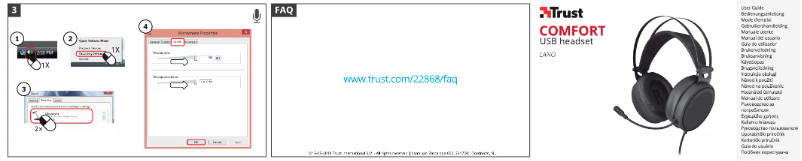 Página 1 del manual Manual de usuario Trust Lano Usb Office