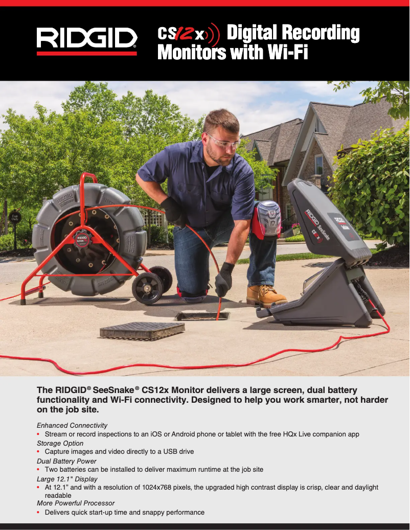 Página nº 1 - Catálogo Ridgid SeeSnake CS12x