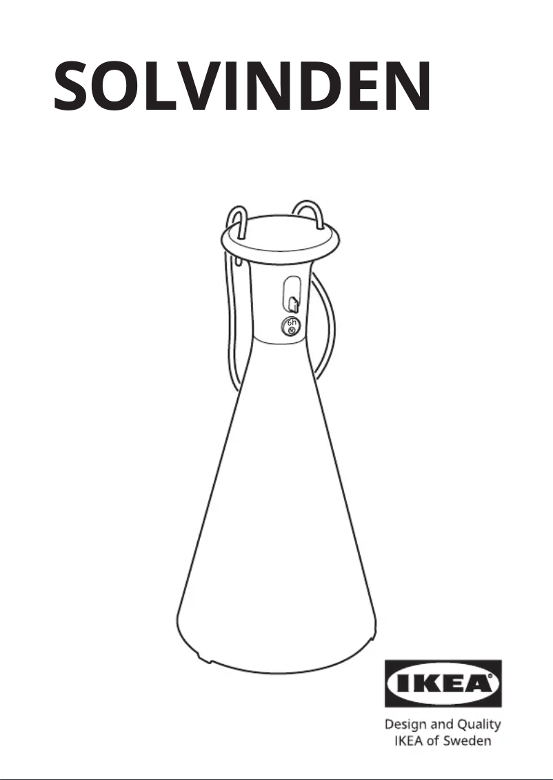 Imagen de la primera página del manual del dispositivo SOLVINDEN 105.705.75