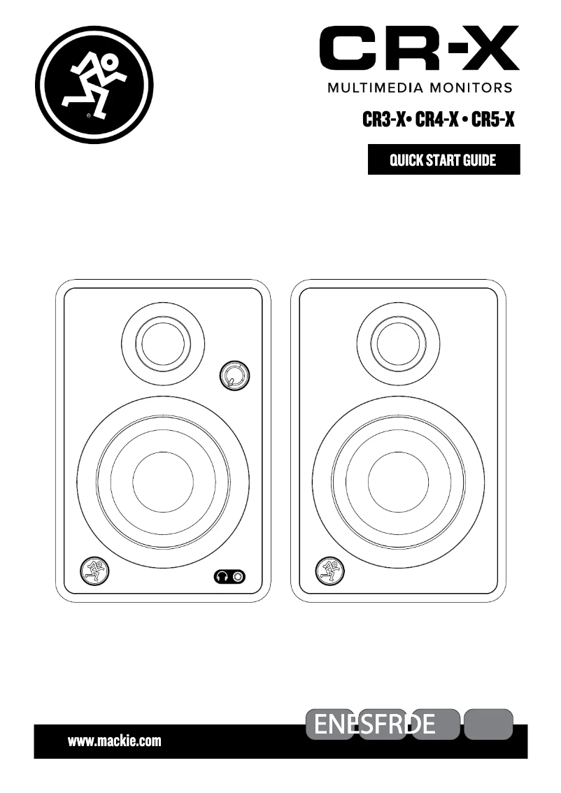 Página 1 del manual Guía de inicio rápido Mackie CR2-X CUBE