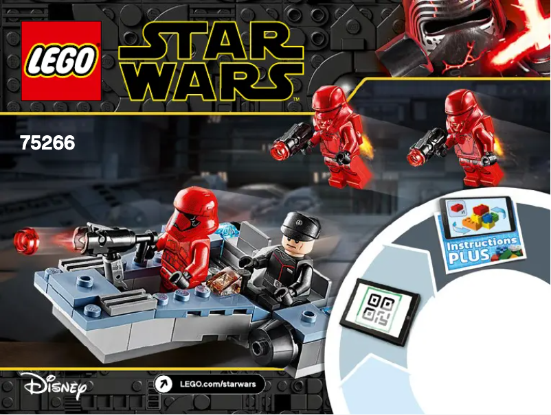 Página 1 del manual Manual de usuario Lego Star Wars 75266