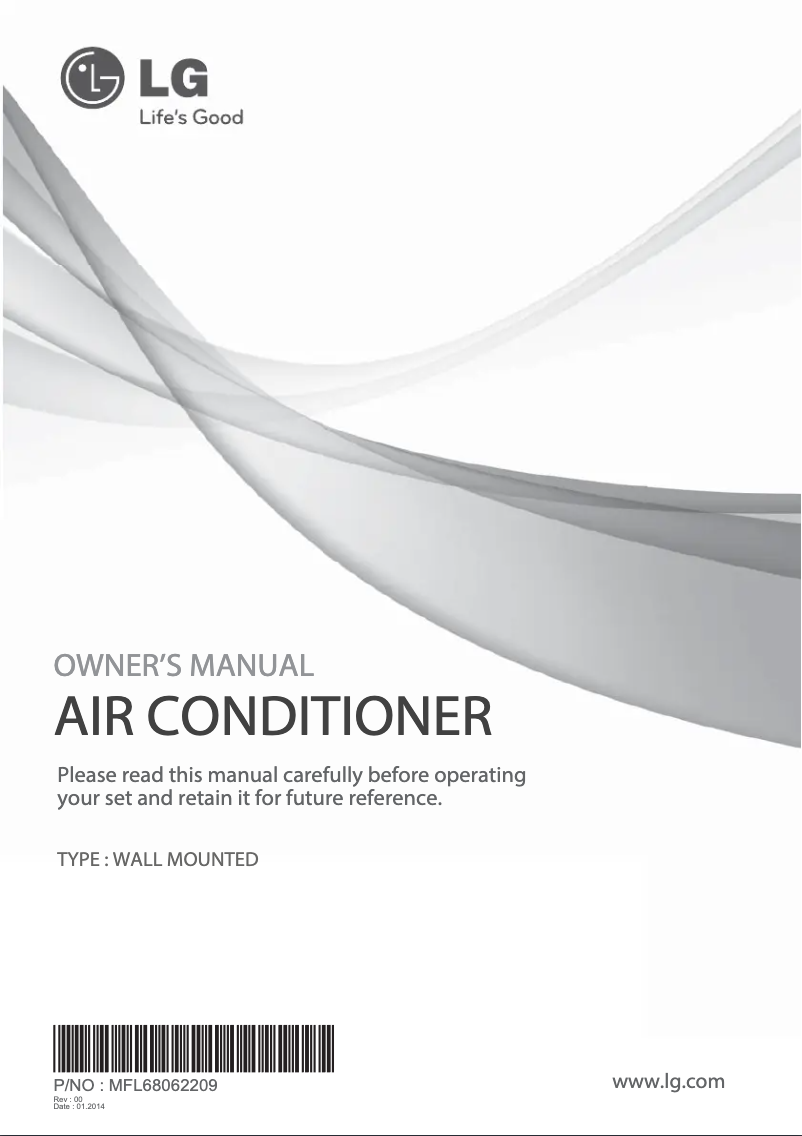 Página 1 del manual Manual de usuario LG HSN12ISB