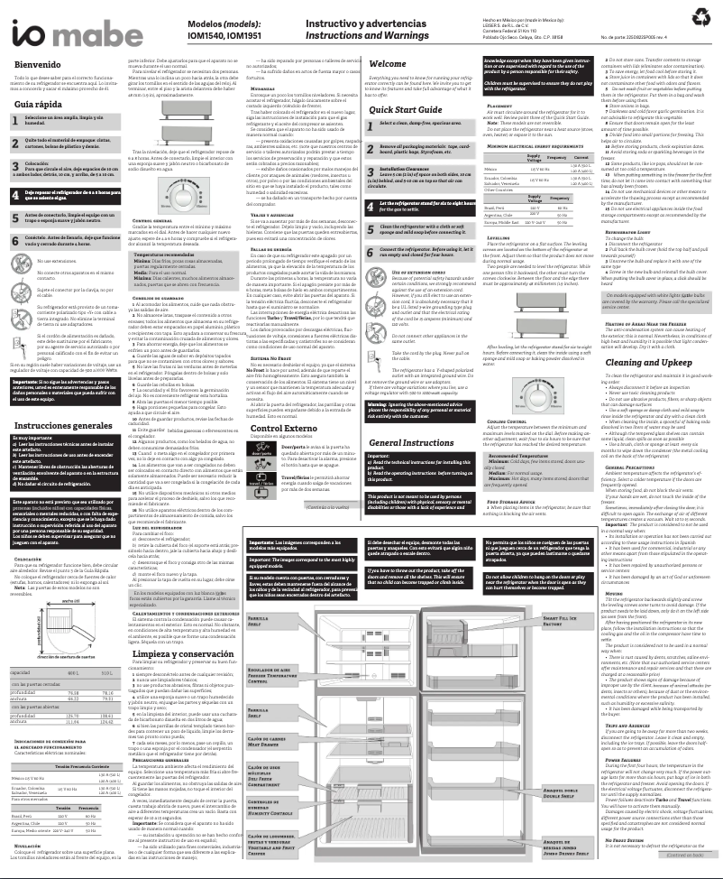 Imagen de la primera página del manual del dispositivo IOM510MZMRV0