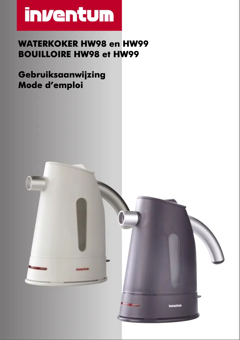 Imagen de la primera página del manual del dispositivo HW99