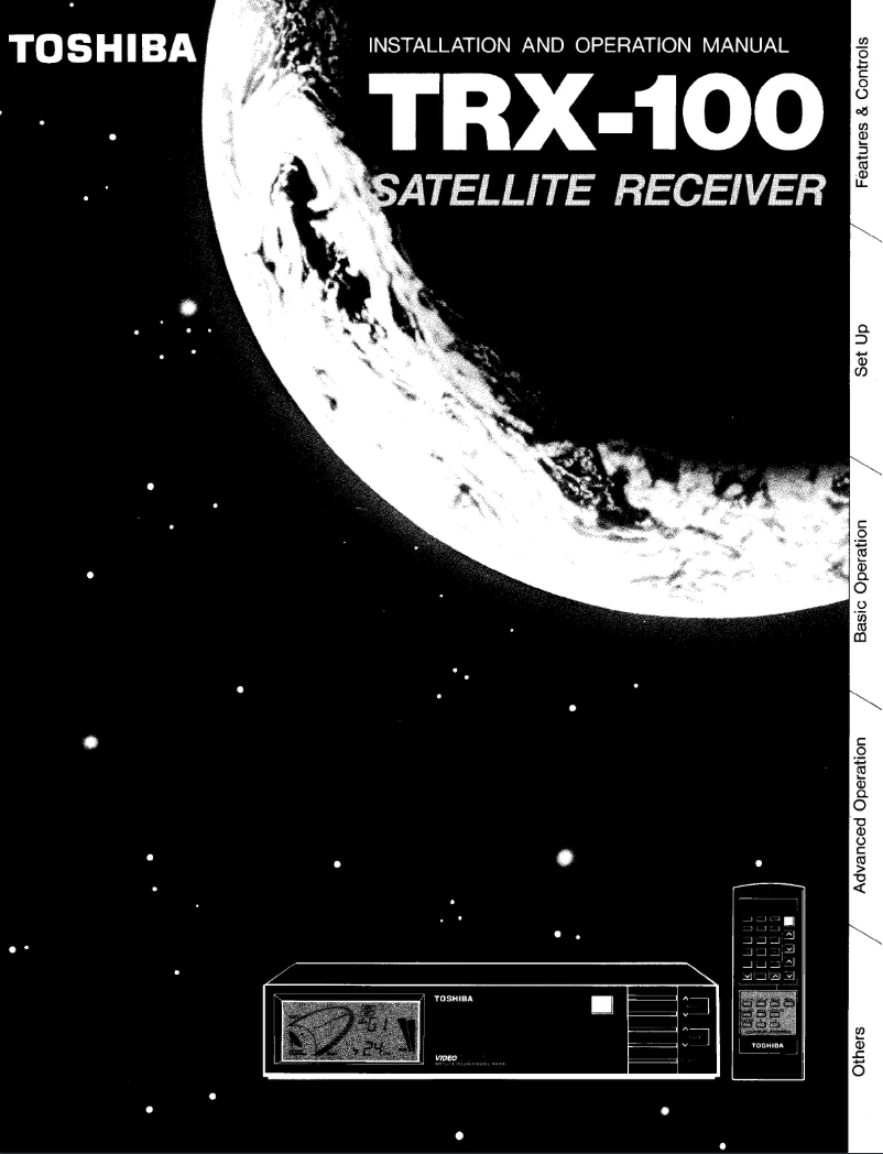 Página 1 del manual Manual de usuario Toshiba TRX-100