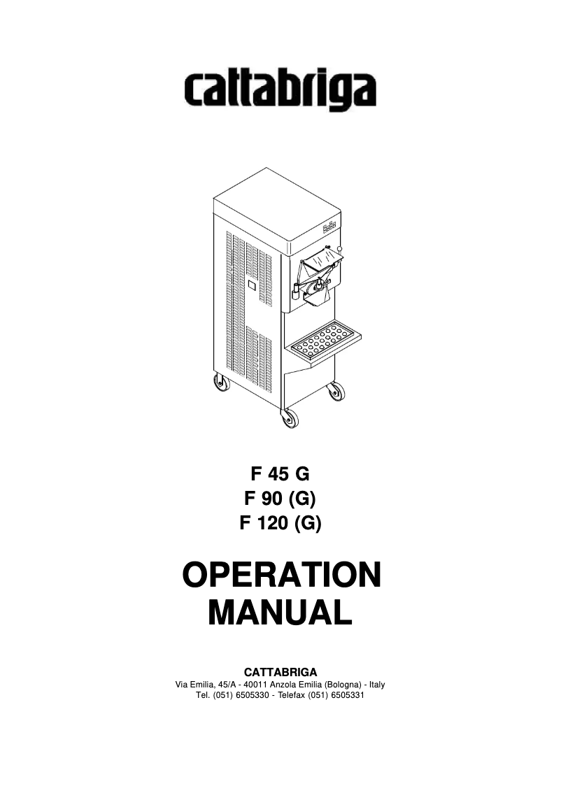 Imagen de la primera página del manual del dispositivo F 90