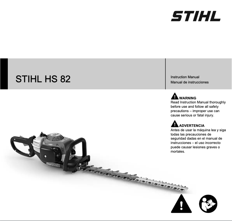 Página 1 del manual Manual de usuario Stihl HS 82