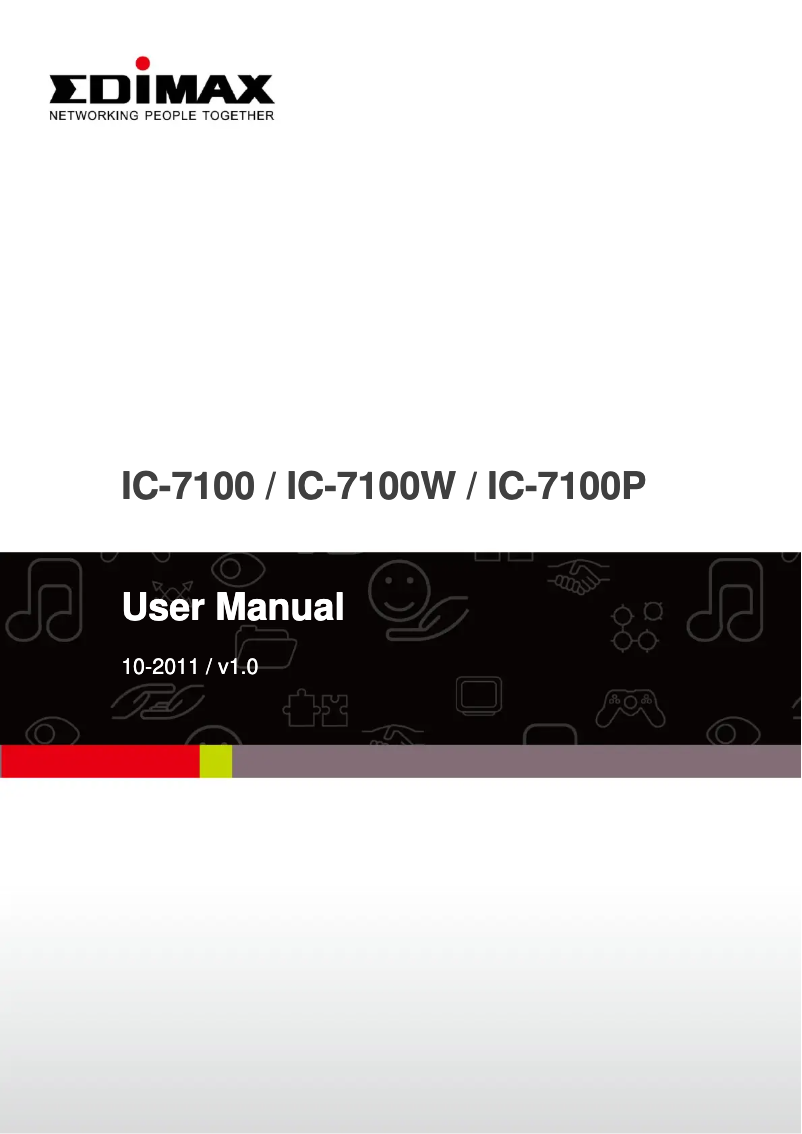 Imagen de la primera página del manual del dispositivo IC-7100W