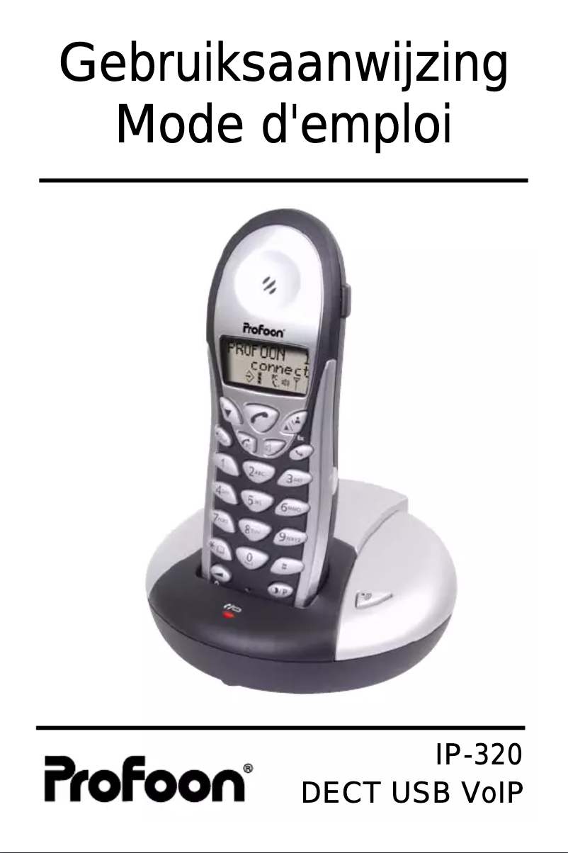 Imagen de la primera página del manual del dispositivo IP-320