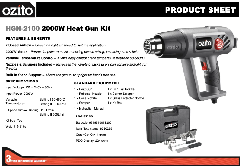 Imagen de la primera página del manual del dispositivo HGN-2100