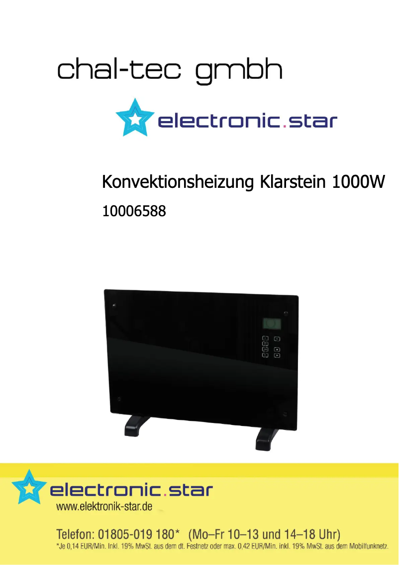 Imagen de la primera página del manual del dispositivo HT006GL