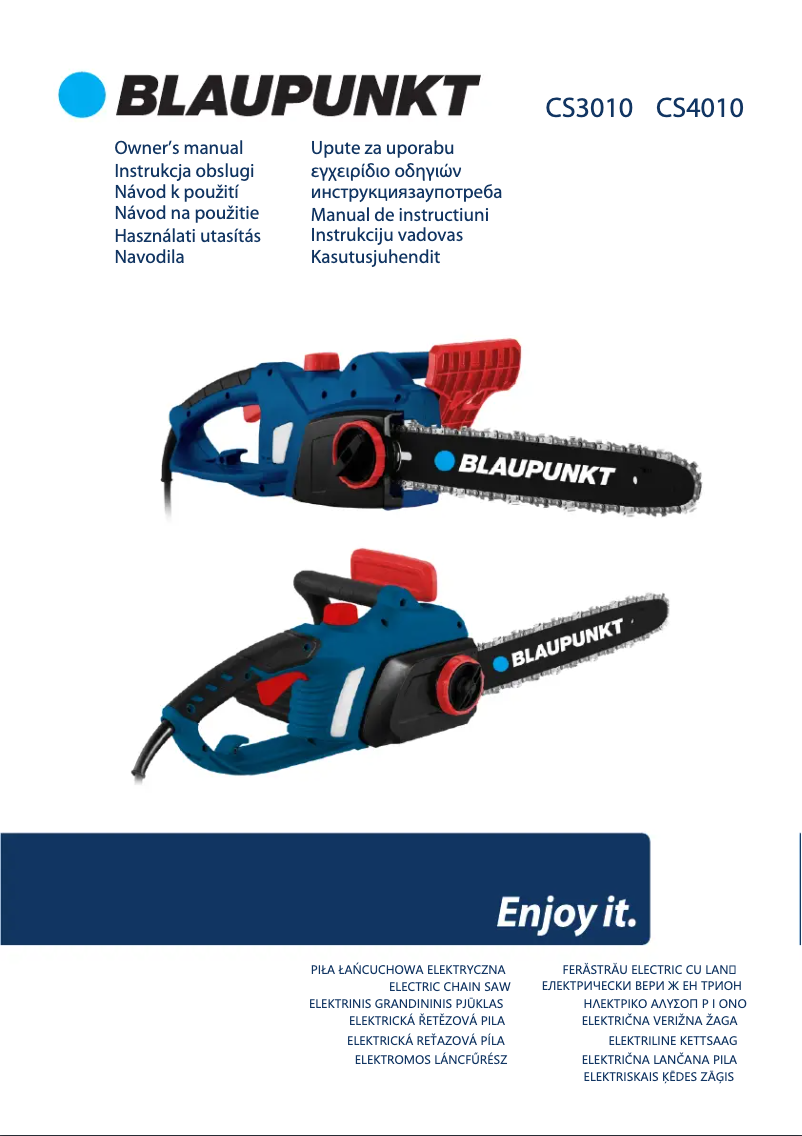 Página nº 1 - Manual de usuario Blaupunkt CS3010