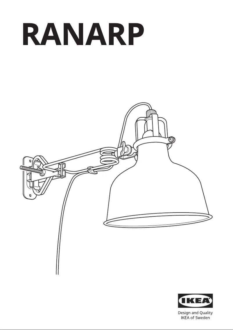 Imagen de la primera página del manual del dispositivo RANARP 102.313.21