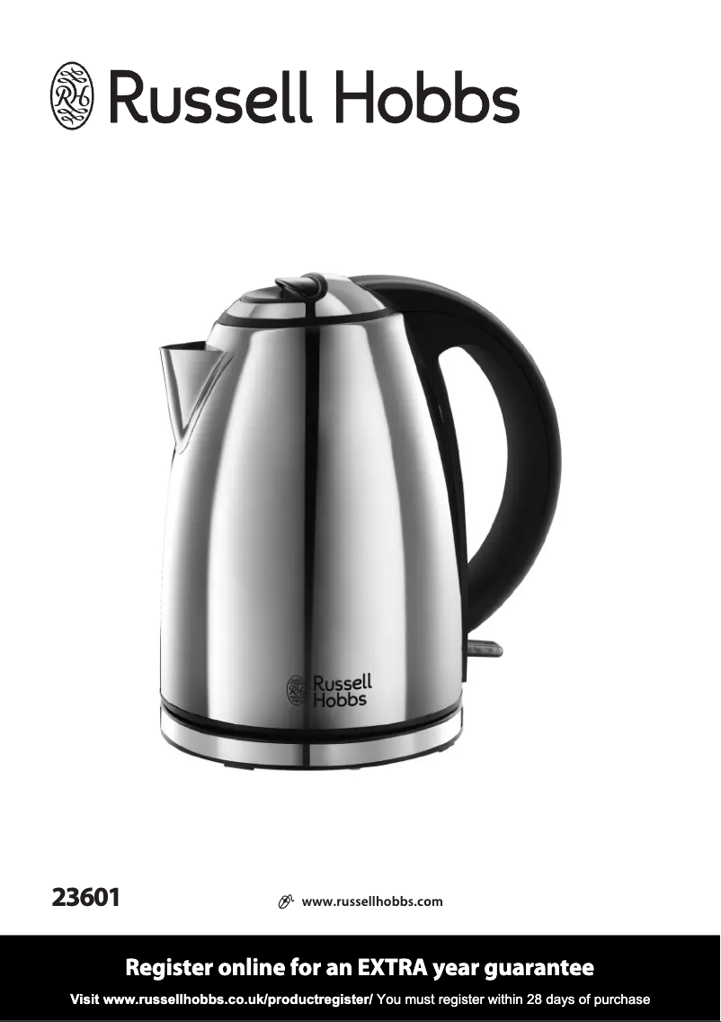 Imagen de la primera página del manual del dispositivo Henley 23601