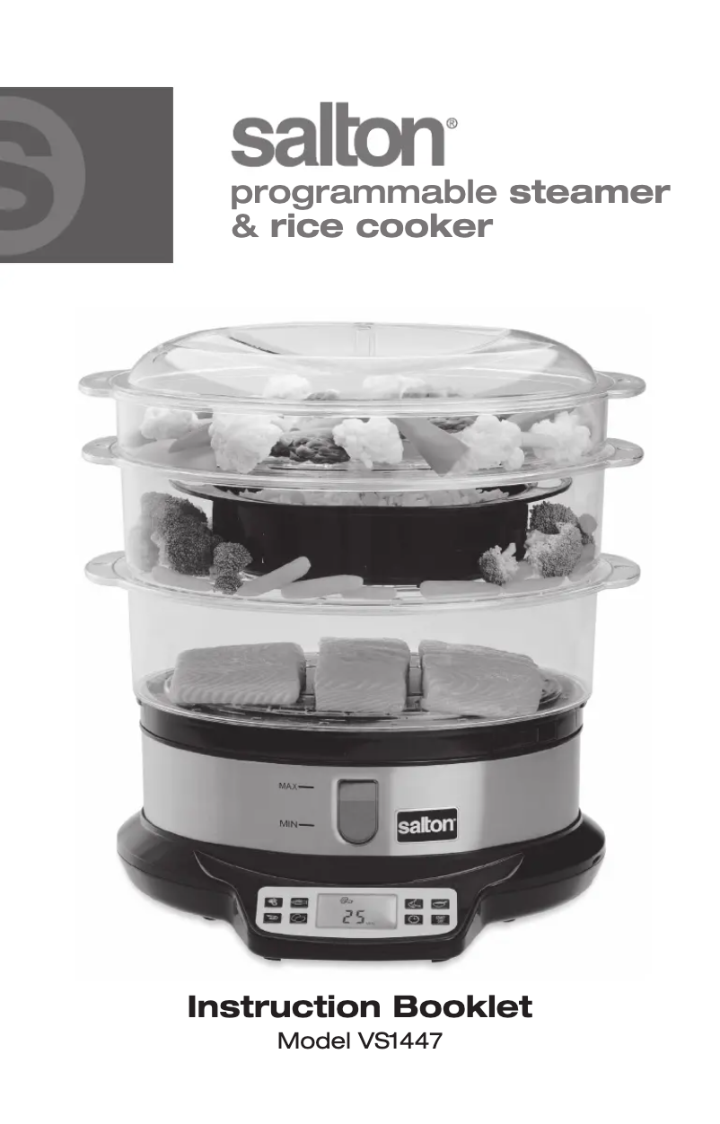 Imagen de la primera página del manual del dispositivo VS1447