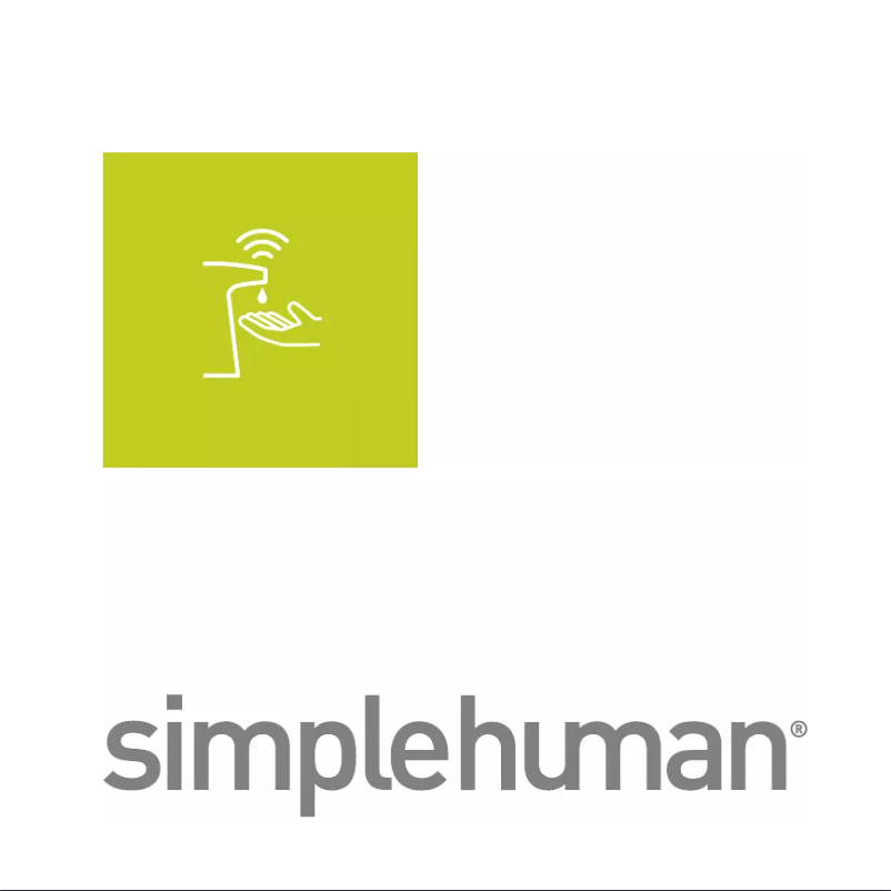 Página 1 del manual Manual de usuario Simplehuman ST1015